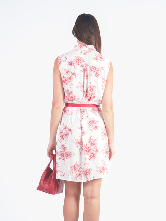 ALBA - VESTIDO CORTO CON LAZO AJUSTABLE