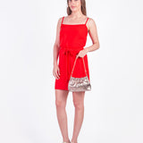VIVI - VESTIDO CORTO CON TIRANTES