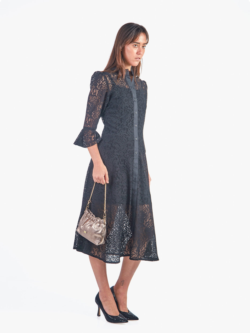 MARCELA - VESTIDO MANGA 3/4