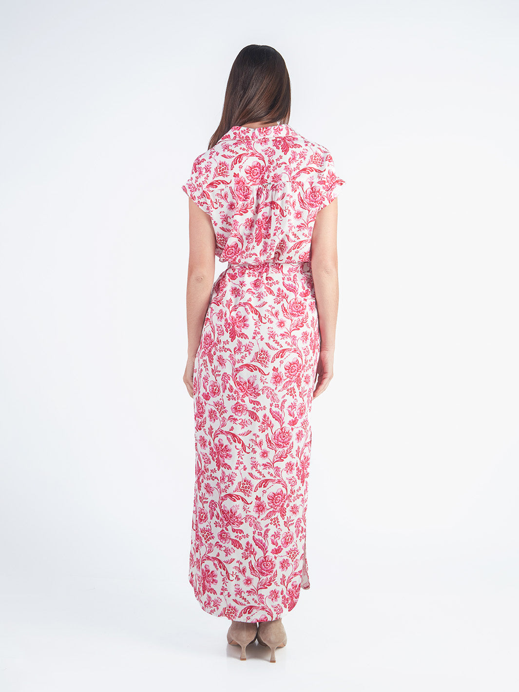 NATI - VESTIDO LARGO CAMISERO