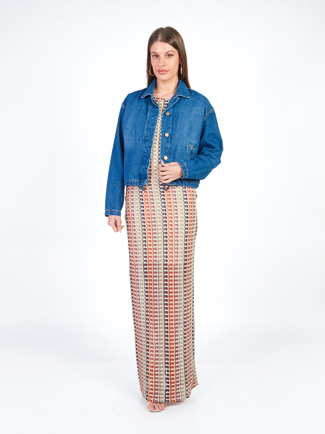 JANICE - VESTIDO TEJIDO MANGA LARGA