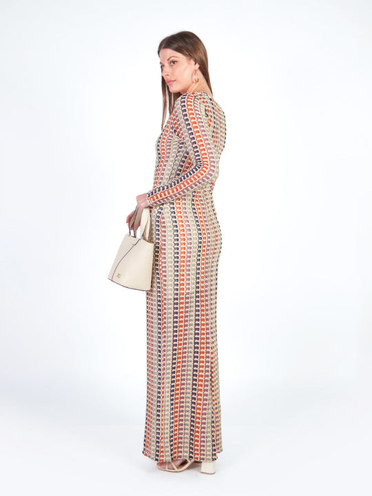 JANICE - VESTIDO TEJIDO MANGA LARGA