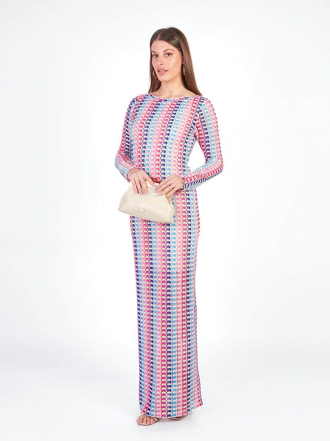 JANICE - VESTIDO TEJIDO MANGA LARGA