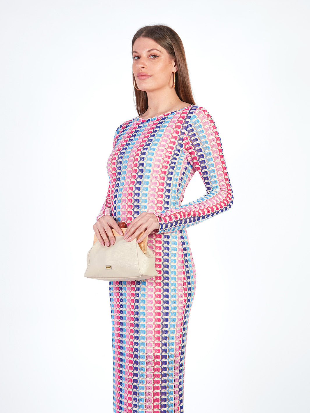 JANICE - VESTIDO TEJIDO MANGA LARGA