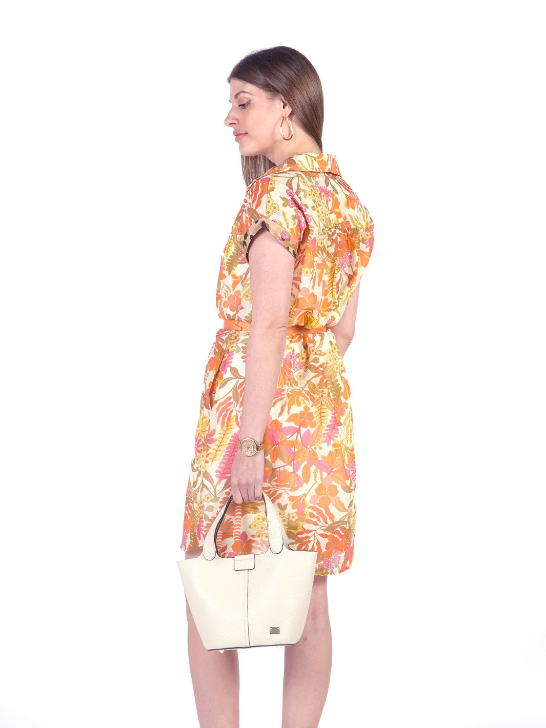 MANDY - VESTIDO CORTO ESTILO KIMONO