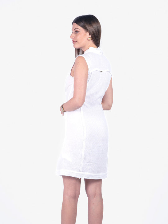 DOME - VESTIDO MANGA CERO ESTILO KIMONO