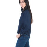 Blusas Manga Larga Jb00192Smc AZUL NOCHE