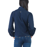 Blusas Manga Larga Jb00192Smc AZUL NOCHE