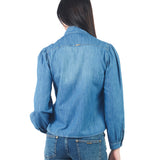 Blusas Manga Larga Jb00192Smc CELESTE