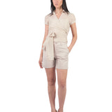 Blusas Manga Corta BL00264LID BEIGE