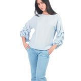 Blusas Manga 3/4 Y 7/8 Bl01044Sda