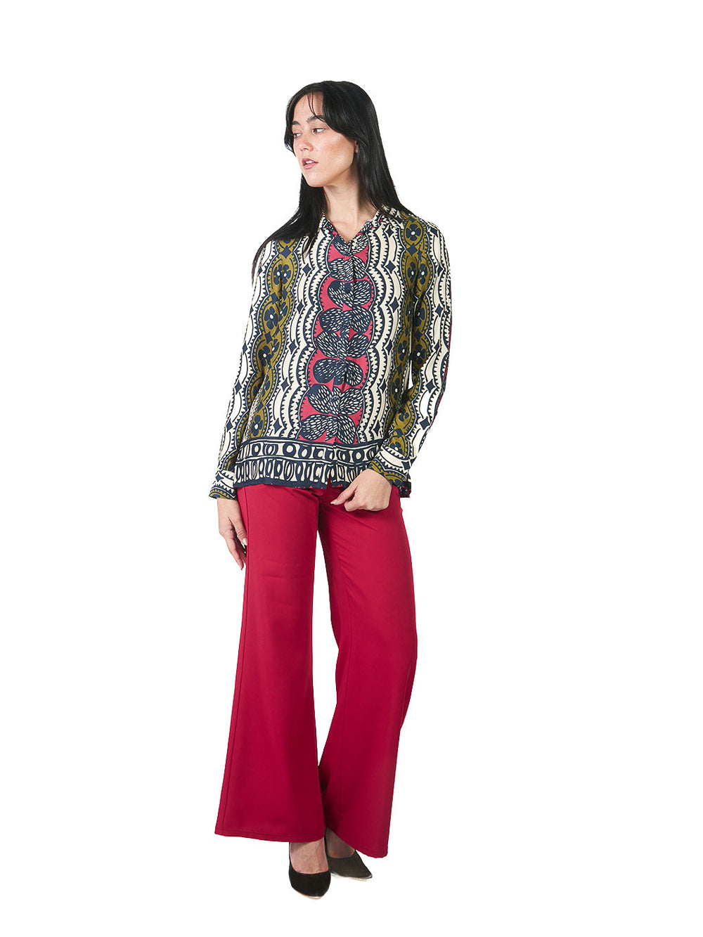 Blusas Manga Larga Bl01224Aev