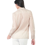 Blusas Manga Larga BL01375LID BEIGE