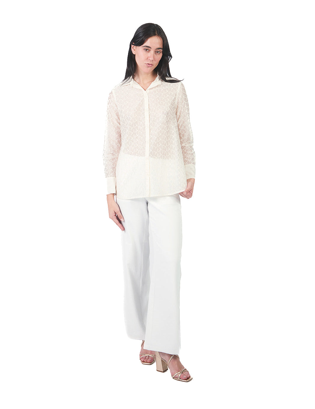 Blusas Manga Larga BL01375LID HUESO