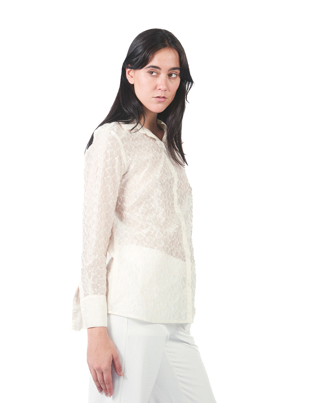 Blusas Manga Larga BL01375LID HUESO