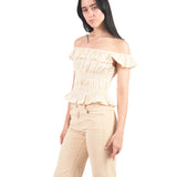 Blusas Manga Cero Y Kimono BL01390MDR Amarillo