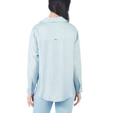 Blusas Manga Larga Bl01397Val CELESTE
