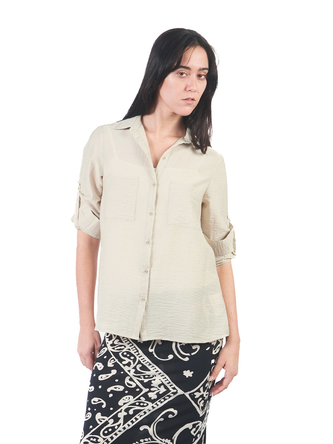 Blusas Manga Larga Bl01399Sda