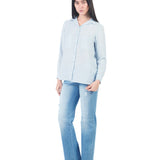 Blusas Manga Larga Bl01399Sda CELESTE