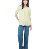 Blusas Manga Larga Bl01399Sda VERDE