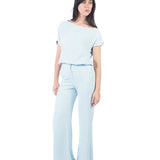 Blusas Manga Corta Bl01402Slz CELESTE
