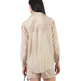 Blusas Manga Larga BL01408BBO Beige