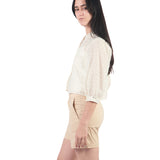 Blusas Manga 3/4 Y 7/8 BL01414LID Hueso