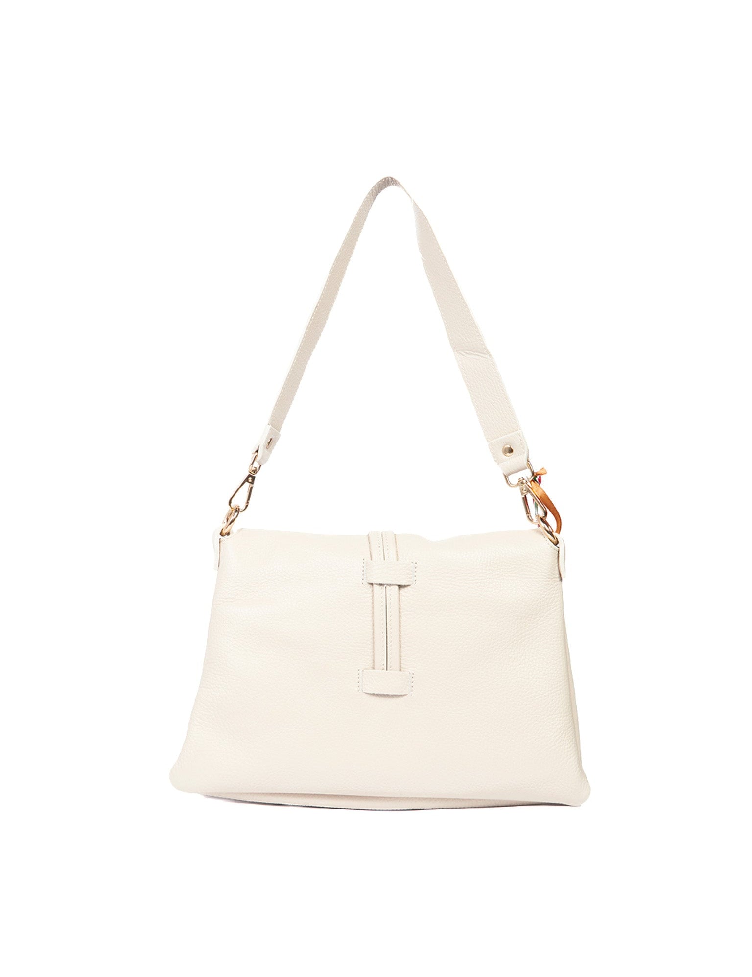 Carteras De Cuero Ca00142Wal Crema