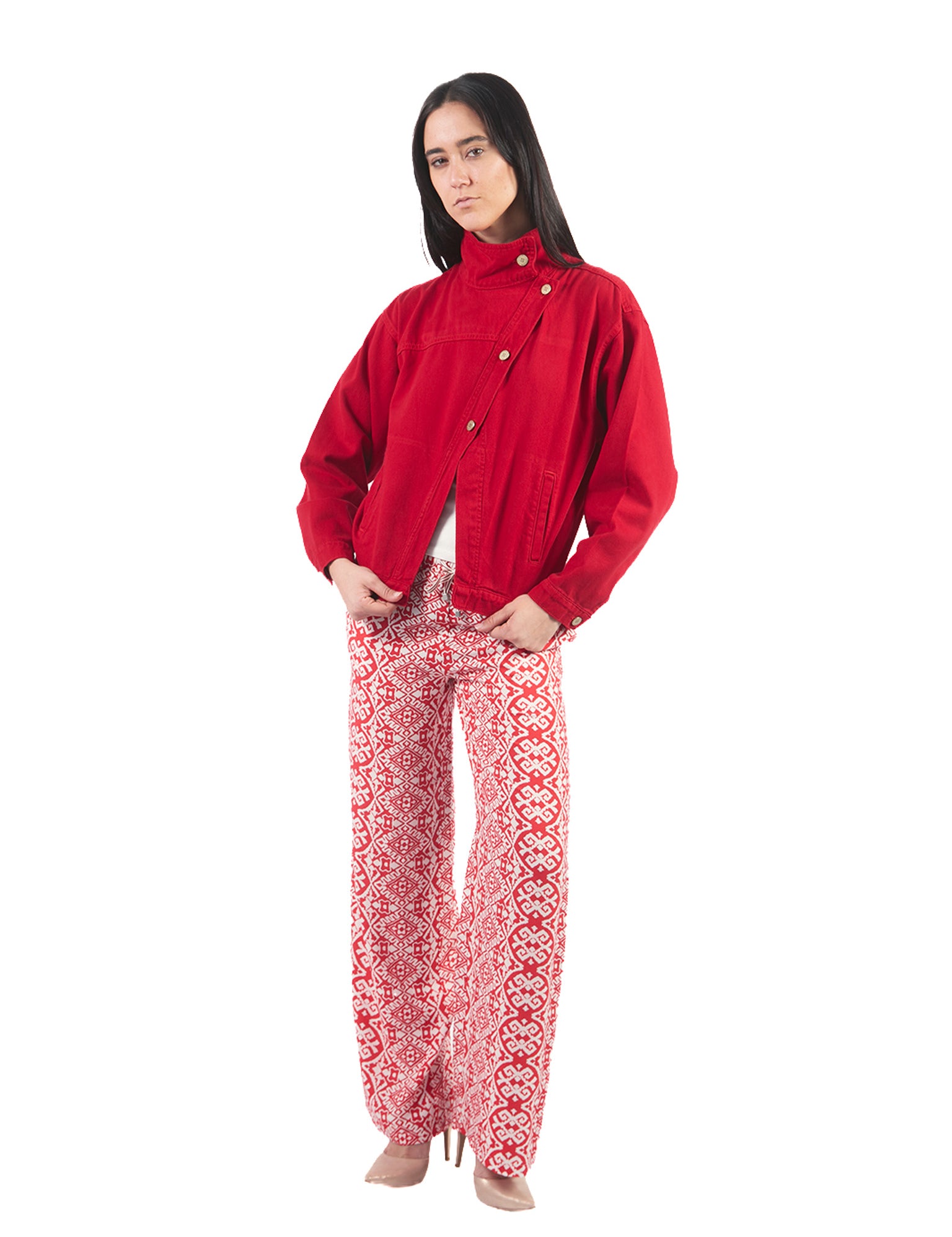 Casacas Manga Larga JC00219ALR Rojo