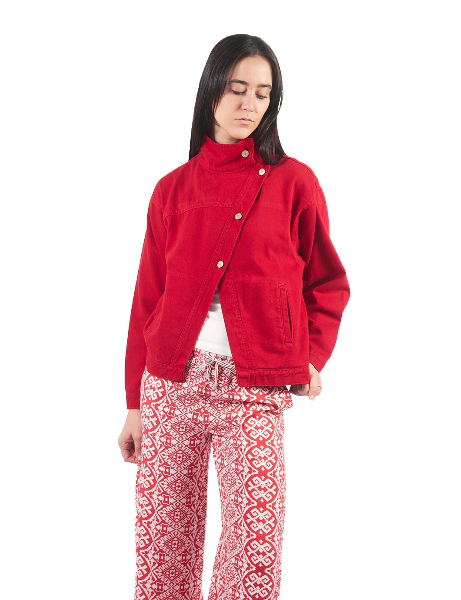 Casacas Manga Larga JC00219ALR Rojo