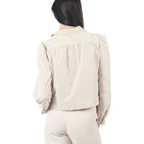 Casacas Manga Larga CS00502GGS Beige