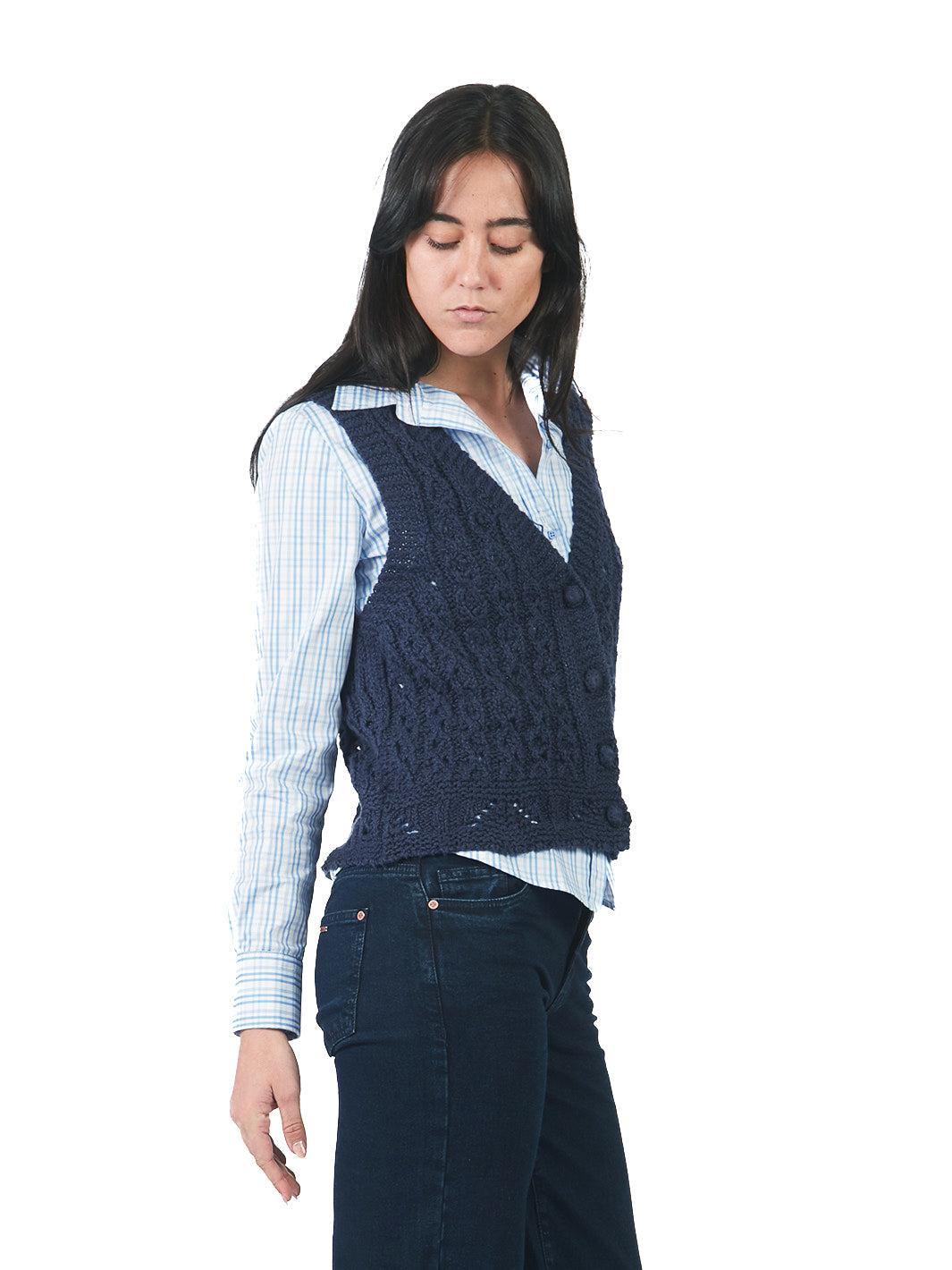 Chalecos Cortos Xcl00105Hk0