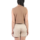 Chalecos Cortos CL00203820 CAMEL