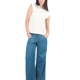 Pantalones Semi Palazo Jp00611Smc