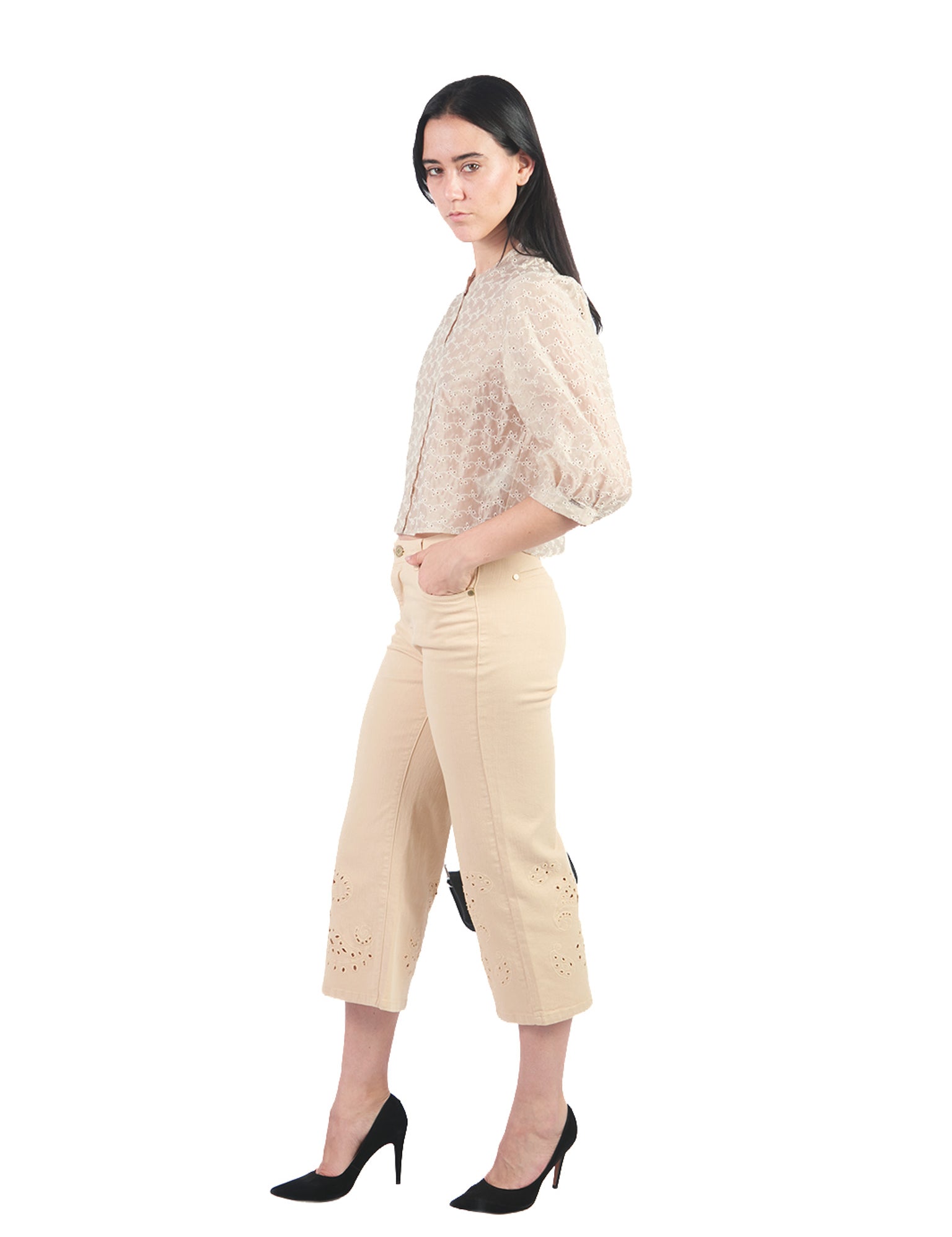 Pantalones Semi Palazo JP00614SMC