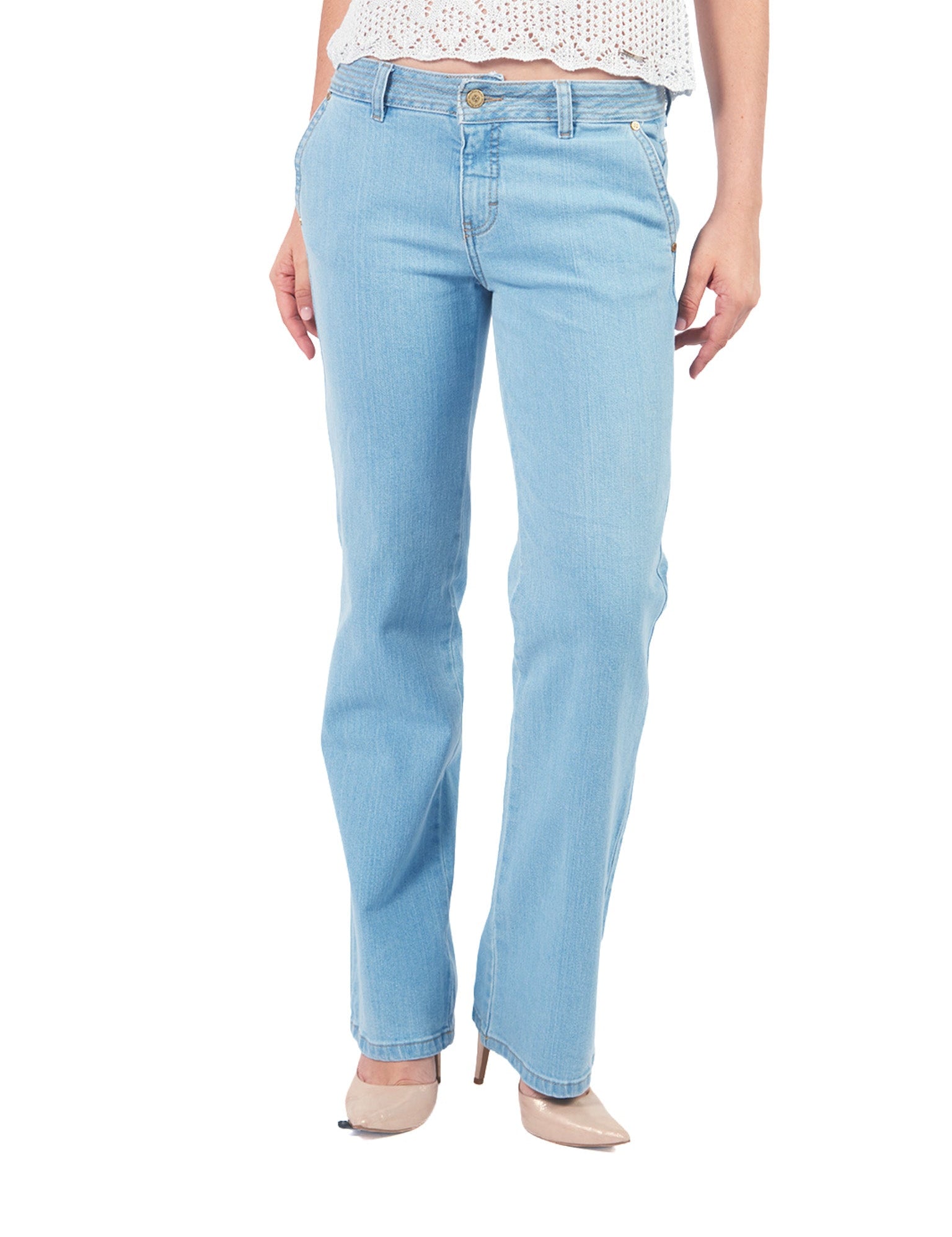 Pantalones Rectos Jp90575Tym