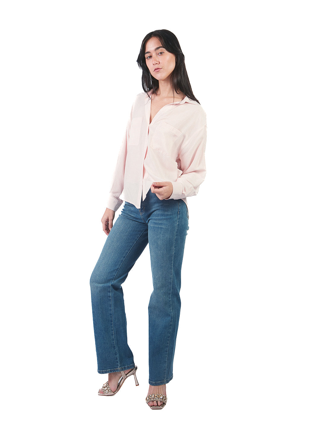 Pantalones Rectos Jp90576Tym