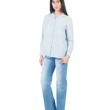 Pantalón Jean Recto CELESTE