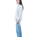 Pantalón Jean Recto CELESTE