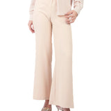 Pantalón Recto Estampado CREMA