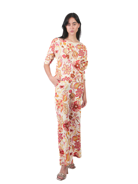 Pantalones Semi Palazo Pt00792Cov