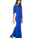Pantalón semi wide leg AZULINO