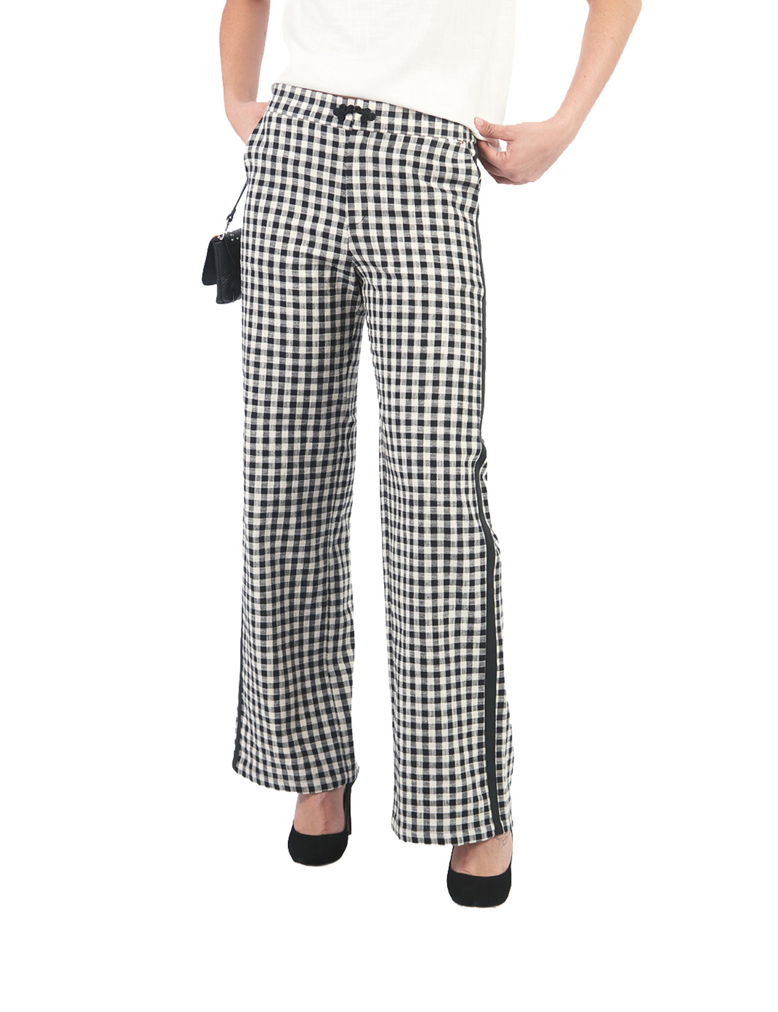 Pantalones Rectos PT00798835 NEGRO
