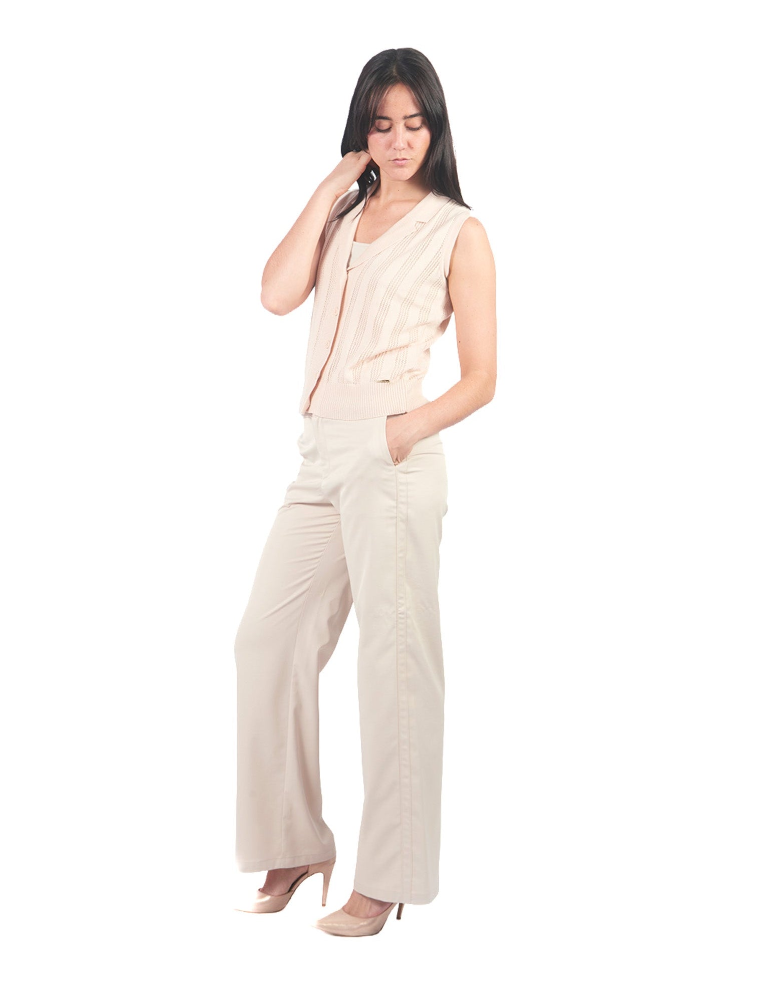 Pantalones Rectos Pt00798Ctr