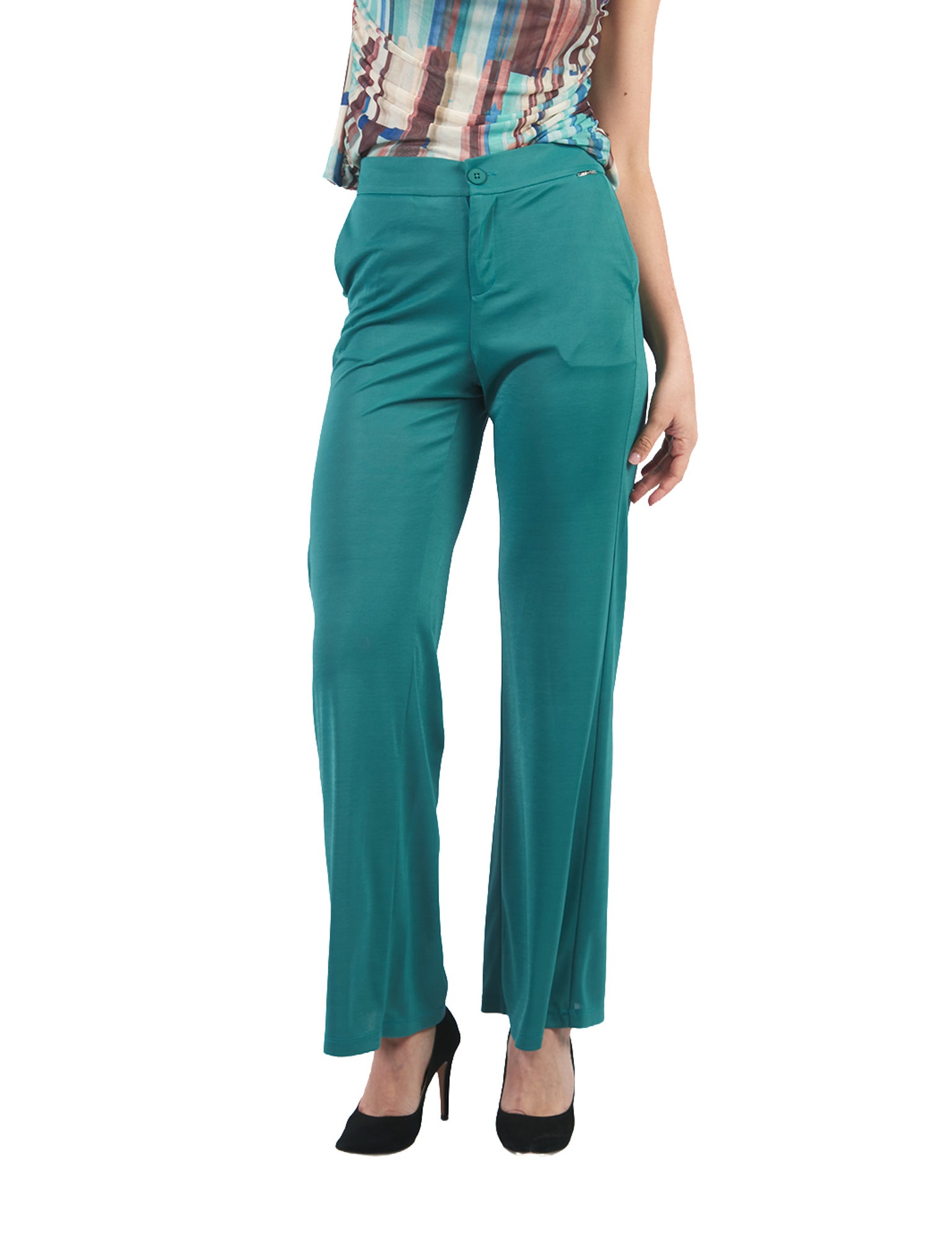 Pantalones Rectos PT00800TRZ Verde