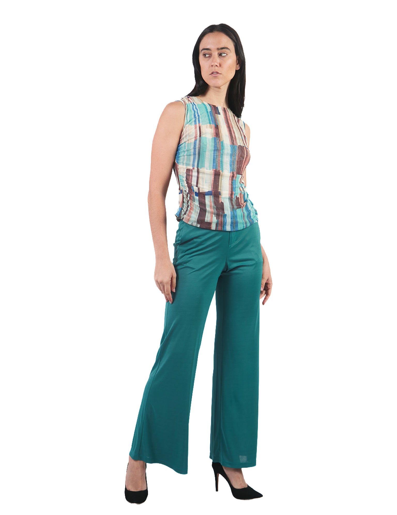Pantalones Rectos PT00800TRZ Verde