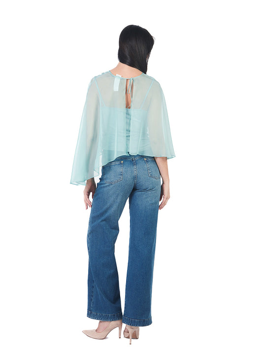 Pantalones Semi Palazo Jp00608Tym