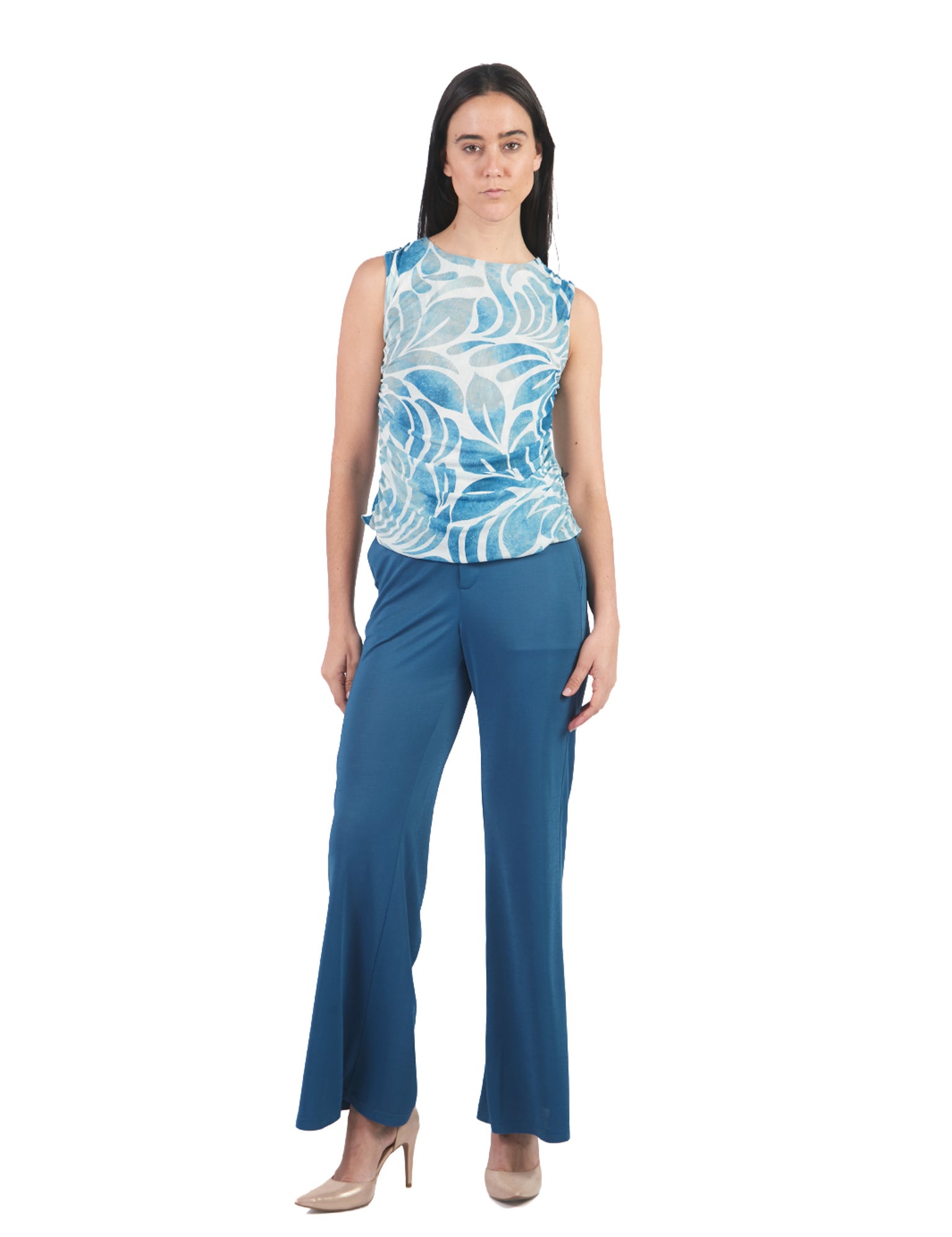 Polos Manga Cero Y Kimono PL01322TUL Azul