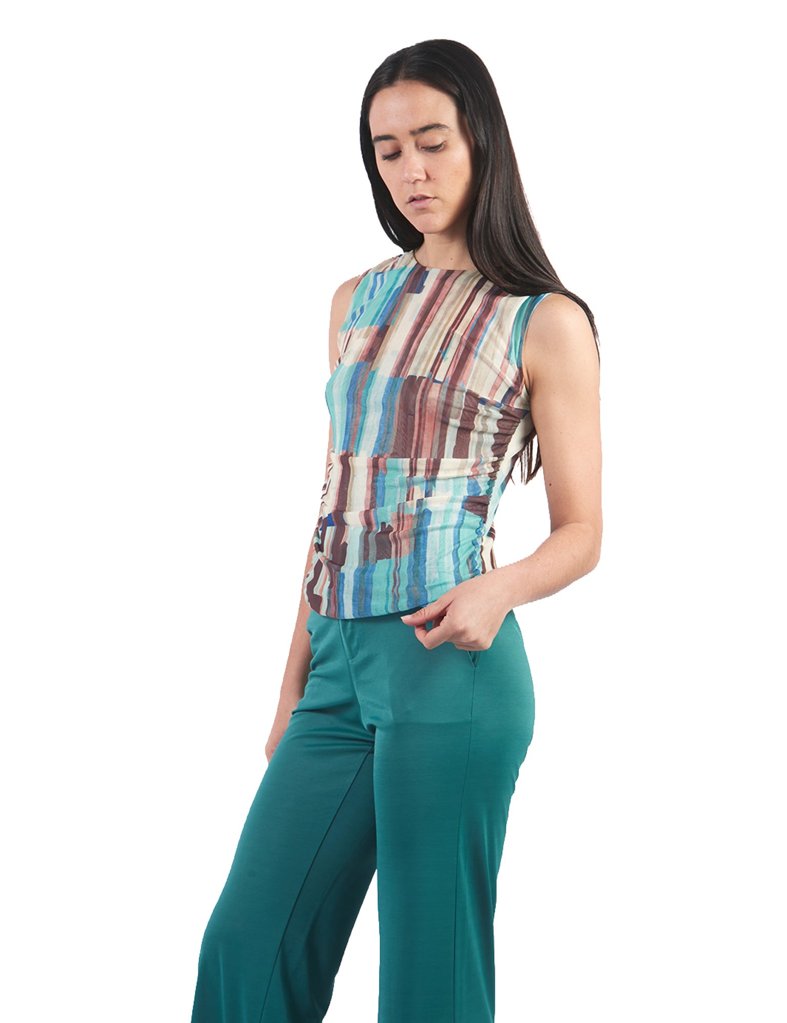 Polos Manga Cero Y Kimono PL01322TUL Chocolate