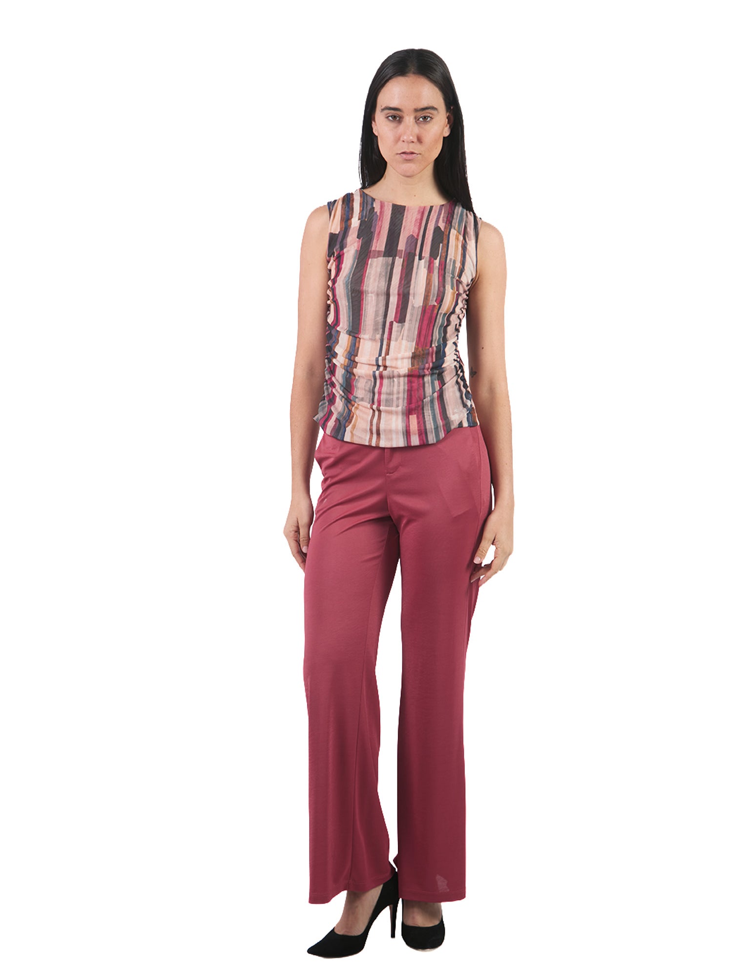 Polos Manga Cero Y Kimono PL01322TUL Palo Rosa